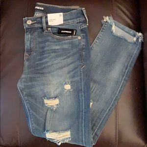 Ankle Madrid distressed jeans